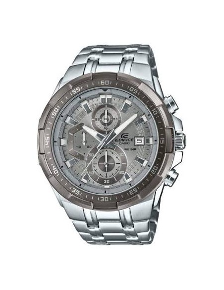 Reloj Casio Edifice Para Hombre EFR-539DE-8A Cronógrafo Correa Acero