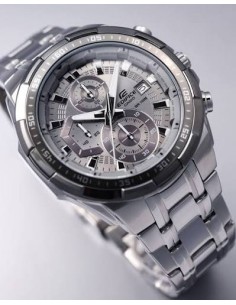 Reloj Casio Edifice Para Hombre EFR-539DE-8A Cronógrafo Correa Acero 2