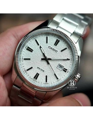 Reloj hombre analogico MTP-1302DA-7A correa acero inoxidable