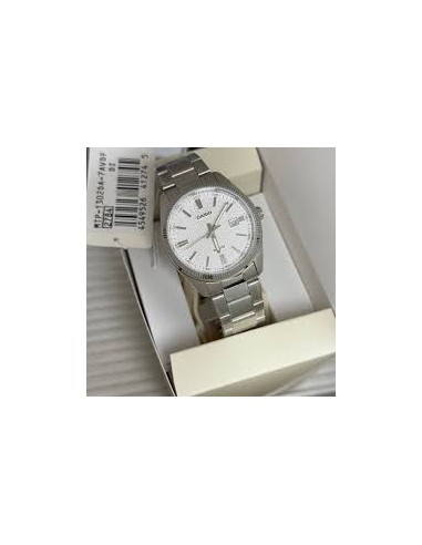 Reloj hombre analogico MTP-1302DA-7A correa acero inoxidable