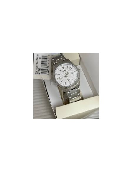 Reloj hombre analogico MTP-1302DA-7A correa acero inoxidable