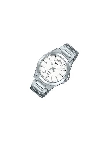 copy of Reloj Casio Para Hombre MTP-1370D-2A2 Analógico Correa Acero Plateado Esfera Azul
