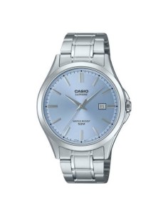 Reloj Casio Para Hombre MTS-115D-2A2 Cristal Zafiro Correa Acero