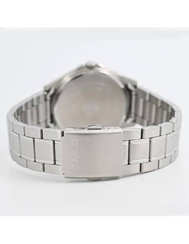 Reloj Casio Para Hombre MTS-115D-2A2 Cristal Zafiro Correa Acero