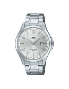 Reloj Casio Para Hombre MTS-115D-7A Cristal Zafiro Correa Acero