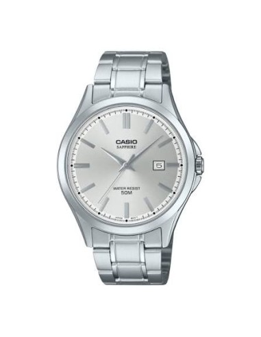 copy of Reloj Casio Para Hombre MTS-115D-2A1 Cristal Zafiro Correa Acero Esfera Azul
