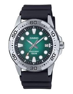 Reloj Casio Para Hombre MTD-140-3A Deportivo Resina Negra 100M