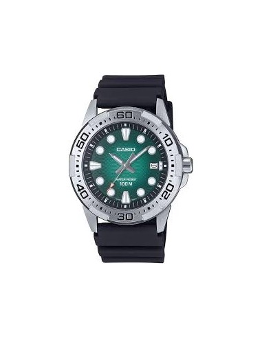 Reloj Casio Para Hombre MTD-140-3A Deportivo Resina Negra 100M