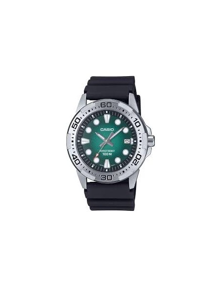 Reloj Casio Para Hombre MTD-140-3A Deportivo Resina Negra 100M