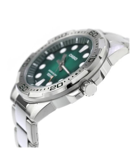 copy of Reloj Casio Para Hombre MTD-140D-1A Deportivo Correa Acero Plateado Esfera Negra 100M
