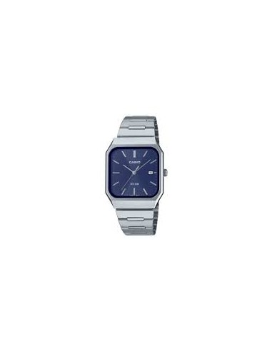 copy of Reloj Casio MTP-B185D-1AV analógico de acero inoxidable con esfera negra de cuarzo MTP-B185D-1AV