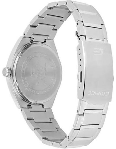 Reloj Casio Edifice Para Hombre EFB-109D-1A Cristal Zafiro Correa Acero Esfera Negra