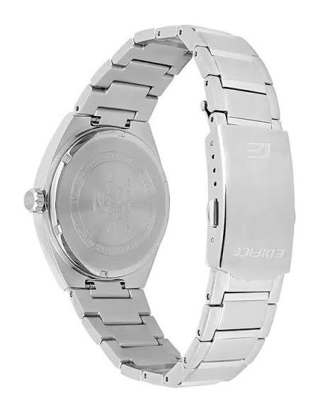 Reloj Casio Edifice Para Hombre EFB-109D-1A Cristal Zafiro Correa Acero Esfera Negra