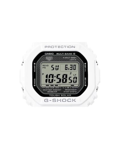 Reloj Casio G-Shock Para Hombre GW-5000HS-7 Digital Correa Resina Blanca Solar 200M