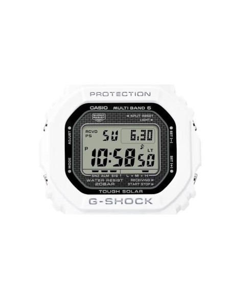 Reloj Casio G-Shock Para Hombre GW-5000HS-7 Digital Correa Resina Blanca Solar 200M