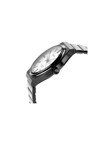 Reloj Casio Para Hombre MTP-E735B-7AV Analógico Correa Acero Negro Esfera Plateada