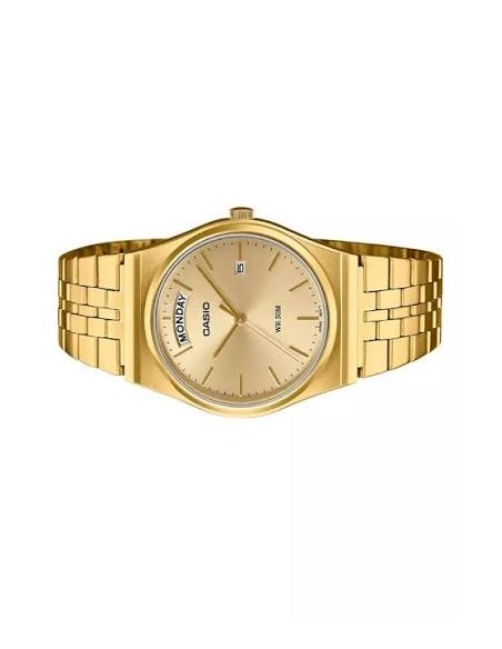 Reloj Casio Para Hombre MTP-B146G-9A Analógico Correa Acero Dorado