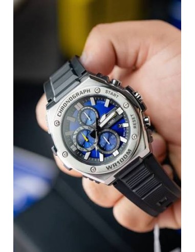 copy of Reloj Casio Para Hombre MWA-300H-1A Analógico Deportivo Bisel Metal Correa Resina Negra 100M