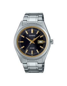 copy of Reloj Casio Para Hombre MTP-B180D-1A Analógico Correa Acero Plateado Esfera Negra