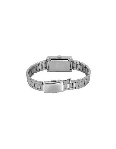 copy of Reloj Casio Para Mujer LTP-1234DS-2A Analógico Rectangular Correa Acero Bitono Esfera Azul