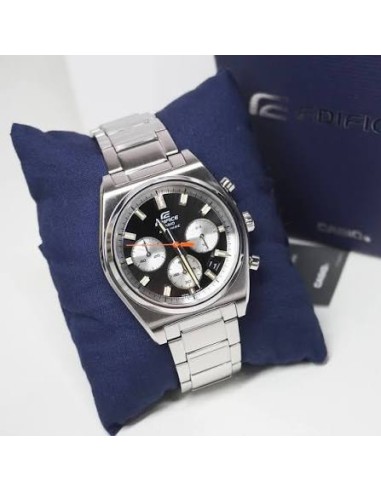 Reloj cronógrafo hombre Casio Edifice EFB-730D-1A 40mm 100m WR cristal de zafiro correa de acero