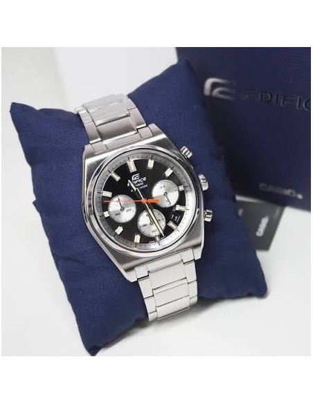 Reloj cronógrafo hombre Casio Edifice EFB-730D-1A 40mm 100m WR cristal de zafiro correa de acero