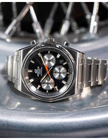 copy of reloj cronógrafo hombre Casio Edifice EFB-730D-7A 40mm 100m WR cristal de zafiro correa de acero