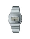 Reloj Casio Vintage A700WEV-7A Digital Ultra Fino Correa Malla Milanesa Acero Plateado