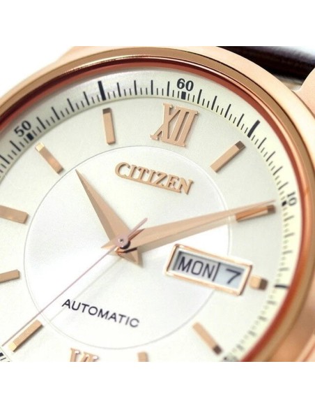automático hombre Citizen Collection Classic  NY4052-16A JDM 40mm cristal de zafiro
