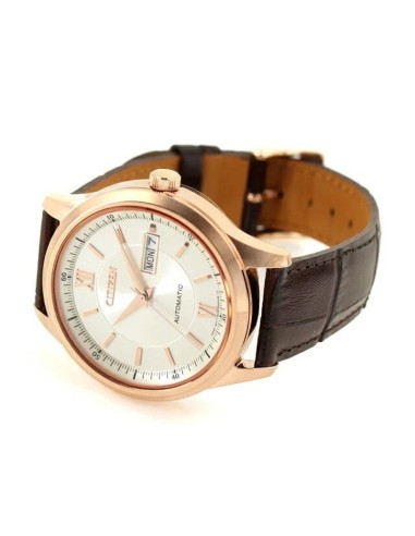 automático hombre Citizen Collection Classic  NY4052-16A JDM 40mm cristal de zafiro
