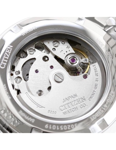 automático hombre Citizen Collection NY4050-62E 40mm JDM cristal de zafiro