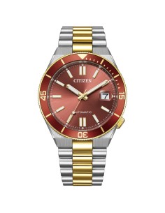 automático hombre Citizen Tsuyosa Shore Momiji (紅葉)  NJ0234-58X 40m JDM cristal de zafiro