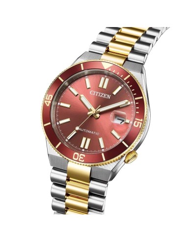 automático hombre Citizen Tsuyosa Shore Momiji (紅葉)  NJ0234-58X 40m JDM cristal de zafiro