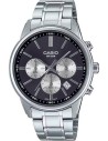 Reloj deportivo cronógrafo Casio MTP-E515D-1A 41mm 50m WR correa de acero
