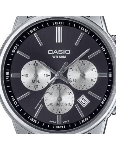 copy of Reloj deportivo cronógrafo Casio MTP-E515D-2A2V 41mm 50m WR correa de acero