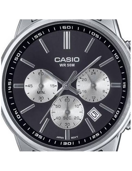 copy of Reloj deportivo cronógrafo Casio MTP-E515D-2A2V 41mm 50m WR correa de acero