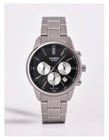 copy of Reloj deportivo cronógrafo Casio MTP-E515D-2A2V 41mm 50m WR correa de acero