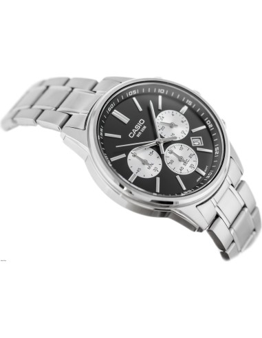 copy of Reloj deportivo cronógrafo Casio MTP-E515D-2A2V 41mm 50m WR correa de acero