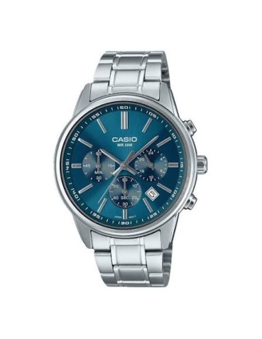 copy of Reloj deportivo cronógrafo Casio MTP-E515D-2A2V 41mm 50m WR correa de acero