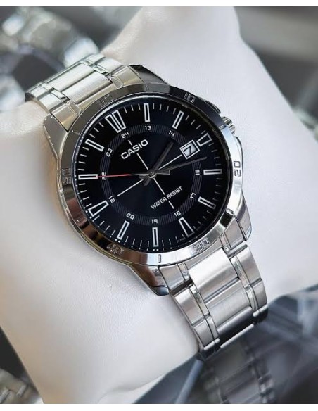 copy of Reloj Casio de cuarzo analógico MTP-V004D-1B correa de acero inoxidable
