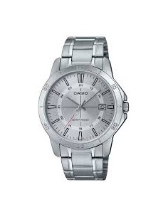 Reloj Casio de cuarzo analógico MTP-V004D-7C correa de acero inoxidable
