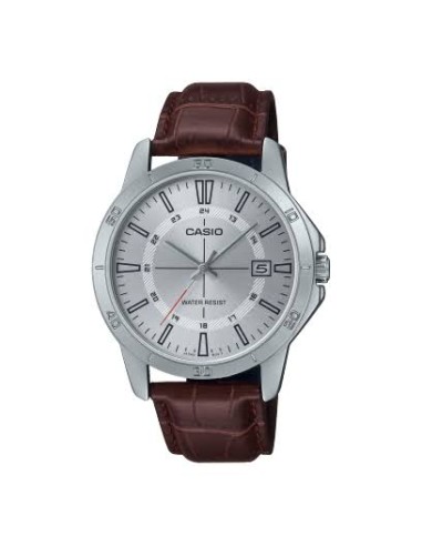 Reloj cuarzo hombre Casio Classic MTP-V004L-7C 47 × 41.5 × 8.3 mm 51grs correa de cuero