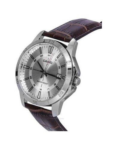 Reloj cuarzo hombre Casio Classic MTP-V004L-7C 47 × 41.5 × 8.3 mm 51grs correa de cuero