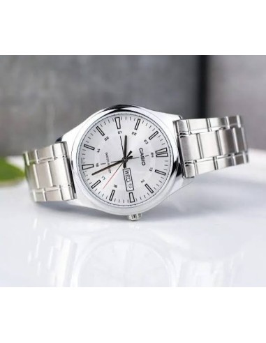 Reloj analogico Casio MTP-V006D-7C correa acero 45,1 × 38 × 9,4 mm