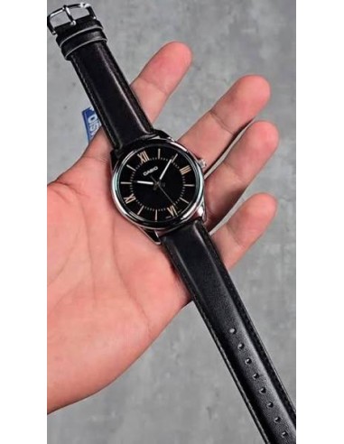 copy of Reloj analógico Casio MTP-V005L-1B4 correa de cuero color negro