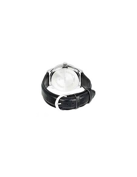 Reloj analógico Casio MTP-V005L-1B5 correa de cuero color negro