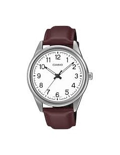 Reloj analogico correa de piel MTP-V005L-7B4 Cuarzo analógico