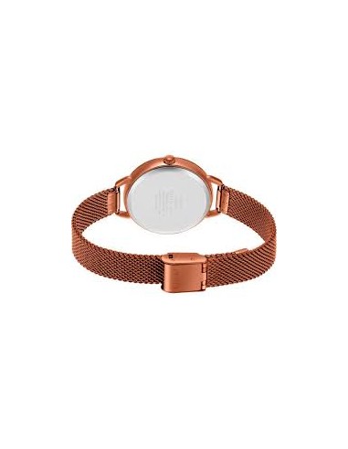 Reloj Casio Para Mujer LTP-E413MR-9A Analógico correa de Malla Milanesa