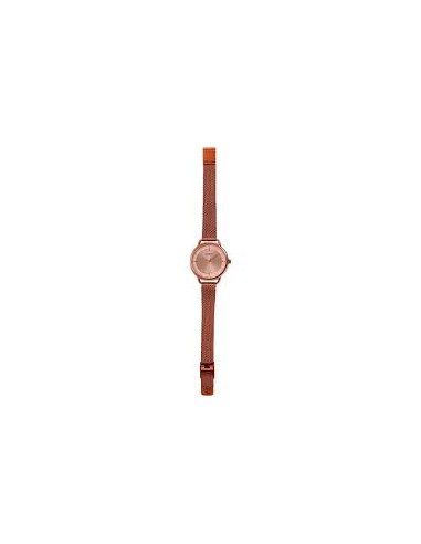 Reloj Casio Para Mujer LTP-E413MR-9A Analógico correa de Malla Milanesa