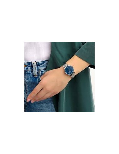 Reloj Casio Para Mujer LTP-VT01D-2B2 Analógico Correa Acero